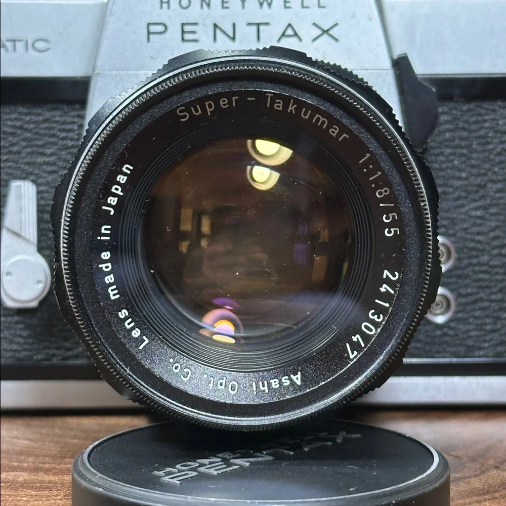 Asahi Honeywell Spotmatic Film Camera Kit - TESTED & WORKING!